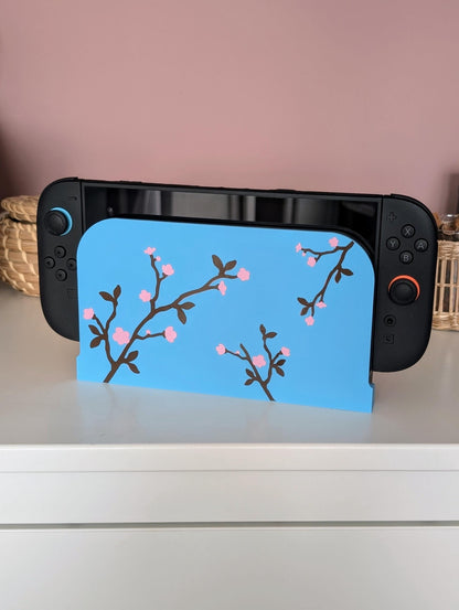 Switch 2 Dock Cover | Cherry Blossom Sakura Design