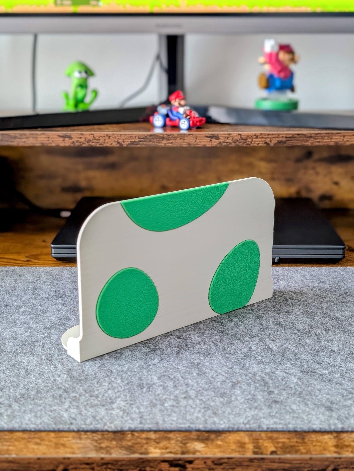 Switch 2 Dock Cover | Yoshi Egg Inspired Textured Faceplate
