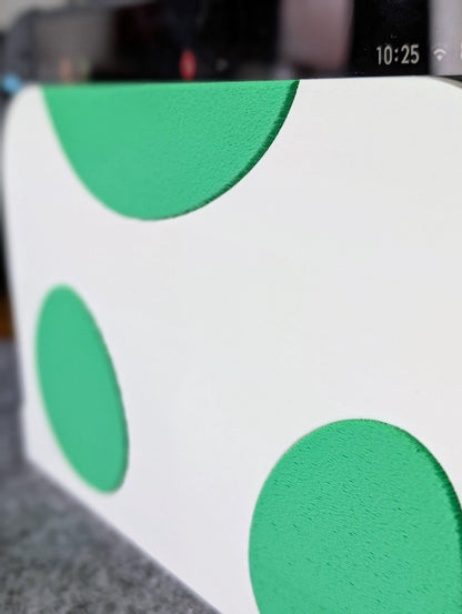 Switch 2 Dock Cover | Yoshi Egg Inspired Textured Faceplate