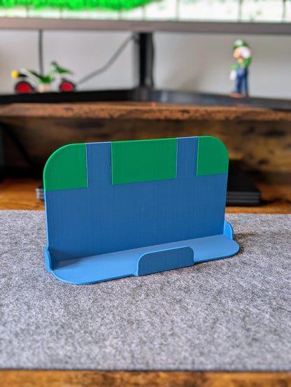 Switch 2 Dock Cover | Luigi Inspired Textured Faceplate