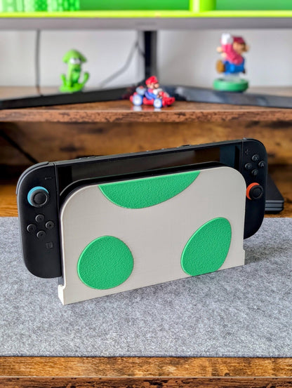 Switch 2 Dock Cover | Yoshi Egg Inspired Textured Faceplate